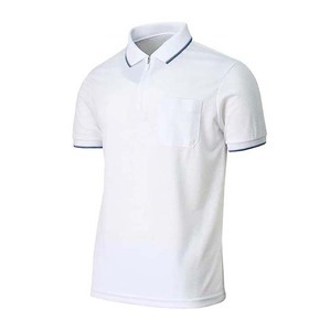 OEM Unisex Half Zipper <b>Waffle</b> Polo Sweater Custom Men 1/4 Quarter Zip <b>Waffle</b> Short Sleeve - Product Image 2