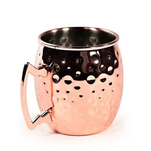 Taza de mula de cobre de alta calidad para uso doméstico y en restaurantes Calidad de exportación de la India para Navidad - Product Image 3