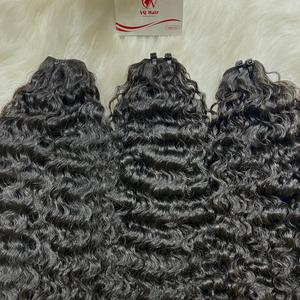 Extensiones de cabello virgen vietnamita de alta calidad punta plana VQ marca de cabello estilo recto Natural colores personalizados y embalaje - Product Image 2