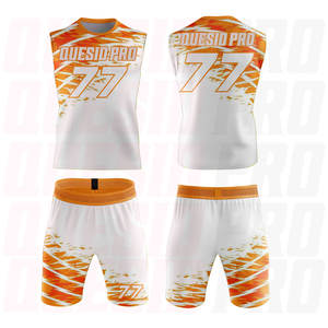 Uniformes de football américain 7 contre 7 en sublimation, respirants, à séchage rapide, antibactériens, sans manches, ensemble d'entraînement 7 contre 7, vêtements de sport - Product Image 1