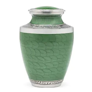 โกศโลหะชั้นยอดสำหรับขี้เถ้ามนุษย์สร้างขึ้นด้วยวัสดุที่ทนทานเพื่อการเก็บรักษาที่ยาวนานและการจัดแสดงที่ระลึกอันงดงาม - Product Image 3