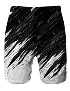 กางเกงขาสั้นโพลีแบบลำลองสำหรับผู้ชายเอวยางยืดกางเกงขาสั้นผ้าแห้งเร็วดีไซน์ตามสั่งแฟชั่นทุกขนาด - Product Image 5