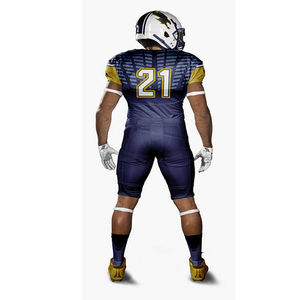 Uniforme de fútbol americano personalizable Material de poliéster 100% de alta calidad Uniforme de fútbol americano - Product Image 6
