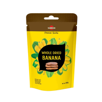VENTA CALIENTE DELICIOSO OEM Etiqueta privada Precio competitivo Calidad Premium Plátano seco 100g