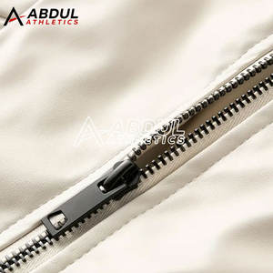 Chaqueta de Cuero Personalizada para Hombre con Cintura y Puños Ajustables, Perfecta para Uso en Exteriores, Chaqueta de Invierno para Hombre - Product Image 4