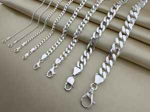 925 Sterling <b>Silver</b> Excellent Quality <b>Box</b> <b>Chain</b> For Men And Women Handmade Designer Trendy Classic Design Customized Size - Product Image 5