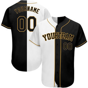 Vente en gros d'uniformes de baseball personnalisés Impression numérique Broderie par sublimation Maillot de l'équipe de baseball Chemise de sport respirante - Product Image 6