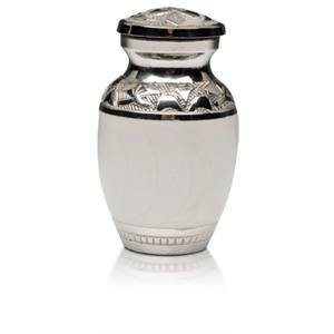 Latón hermoso bebé rosa esmalte niquelado recuerdo urna para cenizas latón más vendida recuerdo urna para suministros funerarios - Product Image 4