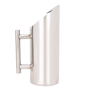 Carafe en acier inoxydable argenté poli de haute qualité, 1,5 L, écologique, pour boissons - Product Image 1