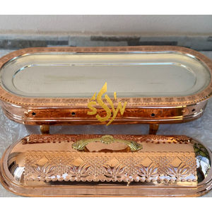 Olla de Cobre Moderna para Hotpot, con Tapa, de Lujo, Ecológica, con Color y Logotipo Personalizados, para Hoteles - Product Image 1