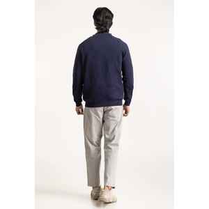 Suéter 100% Algodón con Abertura Frontal Modelo MN-SWT-WS24-091 B - Product Image 1