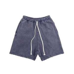 Pantalones cortos cargo lavados con ácido desgastado Vintage para hombre, personalizados para playa vintage a granel, venta al por mayor, tela sólida de buena calidad para adultos - Product Image 4