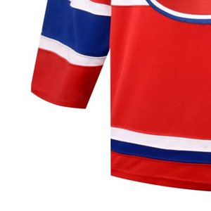 Jersey de Hockey sobre Hielo Personalizado con Servicio OEM, Material de Spandex/Algodón de la Mejor Calidad, Ecológico, Transpirable, de Secado Rápido y Calidad Profesional - Product Image 6