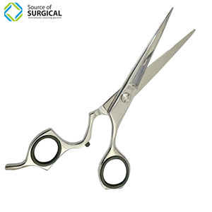 Tijeras de peluquero, juego de tijeras de corte de pelo profesional, tijeras de adelgazamiento de dientes inversos de acero inoxidable Premium, peluquería B - Product Image 6