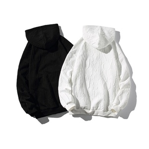 Wholesale Men's Clothing Best Quality Heavy Weight OEM Custom 3D Embossed Printing Xxxxl Men's <b>Hoodies</b> - Product Image 3