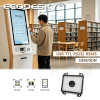 Module de lecteur de codes-barres fixe EMT8720C 1D 2D PDF417 QR Code avec interface USB RS232