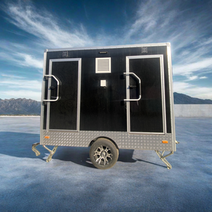 Nieuwe generatie stalen moderne draagbare demontabele toilet met 1 jaar garantie en inspectie ter plaatse voor werkplaats en buitengebruik - Product Image 2