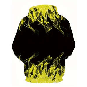 เสื้อฮู้ดสกรีนลายพิมพ์ซับลิเมชันเสื้อสวมหัวเสื้อมีฮู้ดและสเวตเตอร์รุ่น480 GSM โลโก้ตามสั่ง - Product Image 4