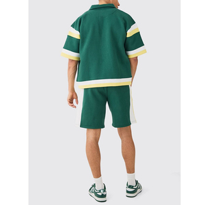 Chemise de sport décontractée pour homme en coton épais, coupe ample, avec broderie et boutons imprimés de haute qualité, idéale pour l'hiver - Product Image 2