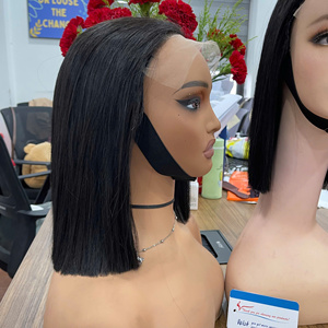 วิกผมตรงกระดูกสำหรับต่อผม2025วิกผมมนุษย์แบบไม่มีหนังกำพร้า - Product Image 3