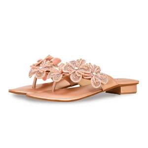 รองเท้าแตะแฟนซีพีช FN0748 Chappal - Product Image 3