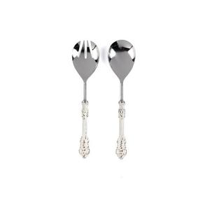 Juego de cubiertos para servir alimentos de diseño de tendencia con recubrimiento en polvo para precio al por mayor Juego de cubiertos de vajilla de la mejor calidad - Product Image 1