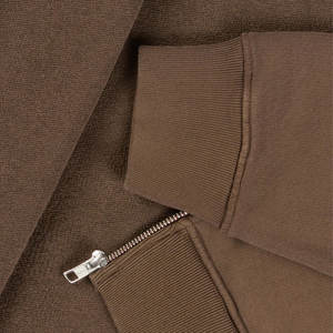 Brown New Casual High Street Hoodies para hombres Otoño Letra Imprimir Pullover Sudaderas con capucha Sudadera con capucha de gran tamaño - Product Image 4