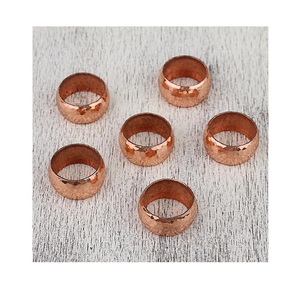 Servilleteros de flores de Metal decorativos de bajo costo para bodas y hoteles Decoración de mesa servilleta hebilla - Product Image 5