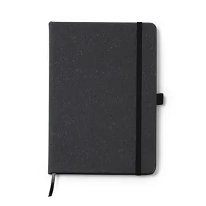 Taccuino in Pelle Riciclata Fontaniva, Gadget Promozionale Sostenibile - Product Image 1