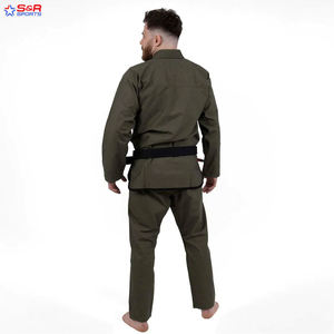 Nouveau fabricant OEM vêtements d'art martiaux 100% coton uniforme de Jiu Jitsu en prix de gros uniforme de Jiu Jitsu léger - Product Image 3