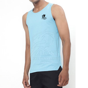 Camiseta sin mangas premium para hombre, transpirable, de algodón, para gimnasio, ligera, para entrenamiento físico, para comodidad diaria - Product Image 2
