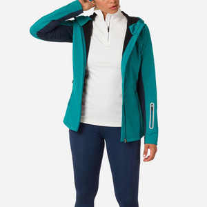 Veste softshell en nylon personnalisée Streetwear Veste softshell coupe-vent imprimée avec fermeture éclair en polyester pour femmes 2026 - Product Image 5