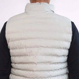 Chaqueta sin Mangas Acolchada de Invierno con Logotipo Personalizado al por Mayor para Hombre, Chaqueta sin Mangas Cómoda para Uso en Exteriores y Casual - Product Image 6