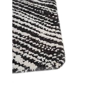 Tapis Uvenuti noué à la main en laine et soie de bambou, motif abstrait bleu, pour la maison, la chambre, le couloir, rectangulaire, fait main, patchwork, modèle 5005 - Product Image 4