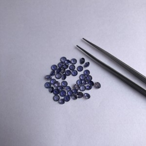 8mm naturel Iolite facettes rondes pierres précieuses taillées en gros pierres en vrac pour la fabrication de bijoux en vrac affaire prix usine vente en ligne maintenant - Product Image 3