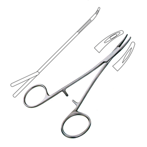 Precio de fábrica de alta calidad BROWNN Soporte de agujas Mordazas sólidas dentadas 13 cm de Volgocare International - Product Image 4