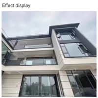 Ventanas abatibles de aluminio de alta rentabilidad modernas personalizadas Beigeman, pantallas de seguridad de nuevo diseño para casa, Villa, cocina