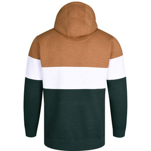 Haute qualité 100% coton mélangé poids lourd bouffée impression pull à capuche fermeture éclair complète US thermique surdimensionné sweat pour garçons - Product Image 6