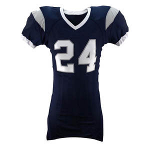 Maillots de football américain à manches courtes respirants de haute qualité, impression numérique, pour adultes, équipe personnalisée, collège - Product Image 2