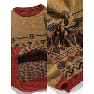 เสื้อสเวตเตอร์แบบสวมหัวสำหรับผู้ชายเสื้อสเวตเตอร์แบบสวมหัวลายกราฟิกเปลวไฟระบายได้ดีขนาดใหญ่พร้อมผ้าฝ้ายออร์แกนิกออกแบบได้ตามต้องการ - Product Image 2