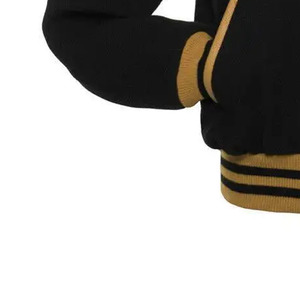 Chaquetas Varsity de Piel de Oveja Antibacterianas para Hombre y Mujer, Estilo Nuevo, Cuello Alto, Todas las Tallas y Colores, Lana de Baja Densidad, Alta Calidad OEM - Product Image 6