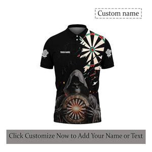 Nueva Llegada OEM Hombre Dardos Jerseys Alto impacto diseño de calidad superior Etiqueta Privada estilo único Venta caliente Hombres Dardos Jerseys - Product Image 5