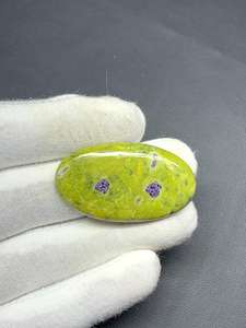 Cristal de jaspe verde Natural de grado AAA Atlantasite hecho a mano piedra maravillosa joyería piedra preciosa suelta - Product Image 2