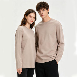 T-shirts pour hommes <span class=keywords><strong>Orona</strong></span> Heavyweight 230gsm, T-shirt à manches longues pour hommes, doux, respectueux de la peau, anti-rides, vêtements de travail, vente en gros - Product Image 1