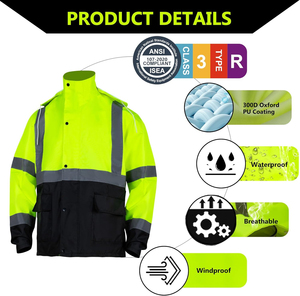 Alta calidad Seguridad Trabajo general 100% algodón Ropa DE TRABAJO personalizada overol Hi Vis Calidad Premium Precio barato Traje de seguridad - Product Image 3