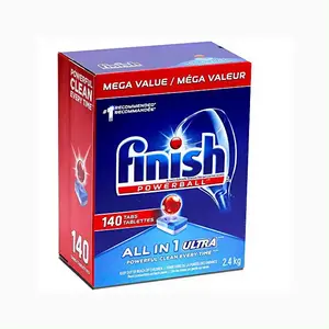 Finish All in 1 Powerball Pods Detergentes para lavavajillas, aroma fresco