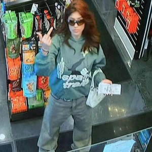 2025 Thời Trang Đường Phố Trái Tim Bị Hỡ Không Gian Đường Ray Bọt Đội Mũ Trùm Nón Unisex Áo Thun Lỏng Giản Dị Lông Cừu Áo Nỉ Cho Nam Giới Quá Khổ - Product Image 6