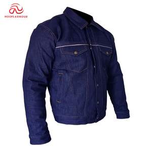 Veste en jean élégante pour hommes, tenue décontractée OEM, vente en gros de veste en jean en coton de haute qualité pour hommes, veste en jean personnalisée pour hommes à vendre - Product Image 1