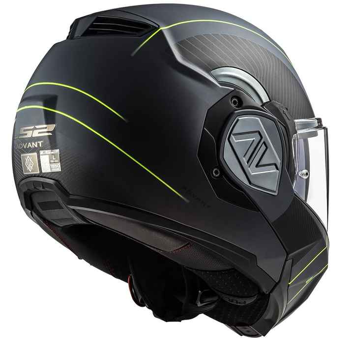 LS2 ADVANT COOPER WHITE-BLUE HELMET