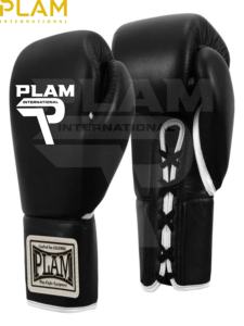 Gants de boxe en cuir de qualité supérieure avec poignées et rembourrage multi-couche extensible pour l'entraînement et le kickboxing - ProGear - Product Image 4
